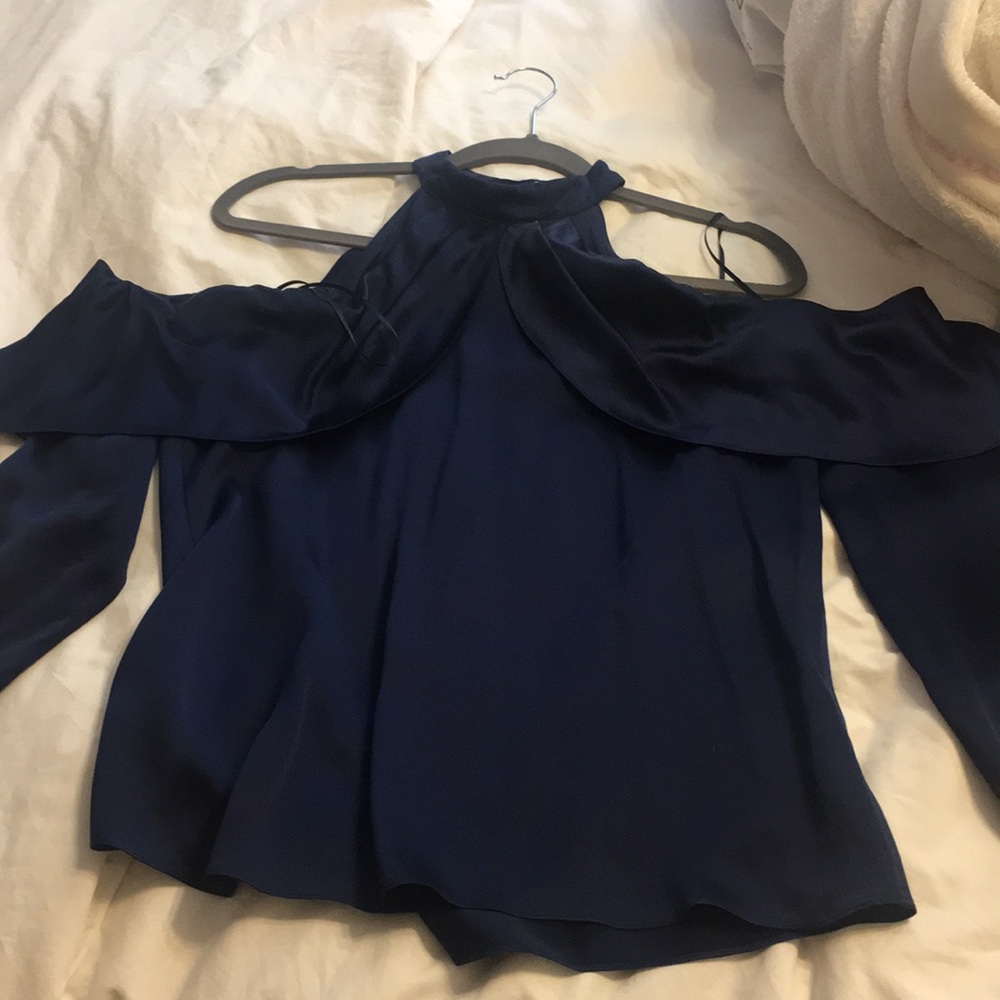 parker silk top
